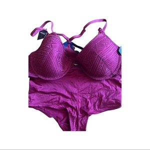 Woman bra and boy shorts